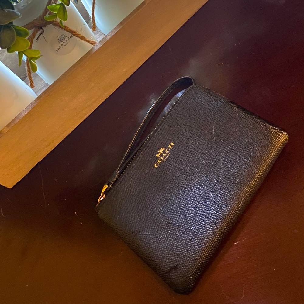COACH wristlet